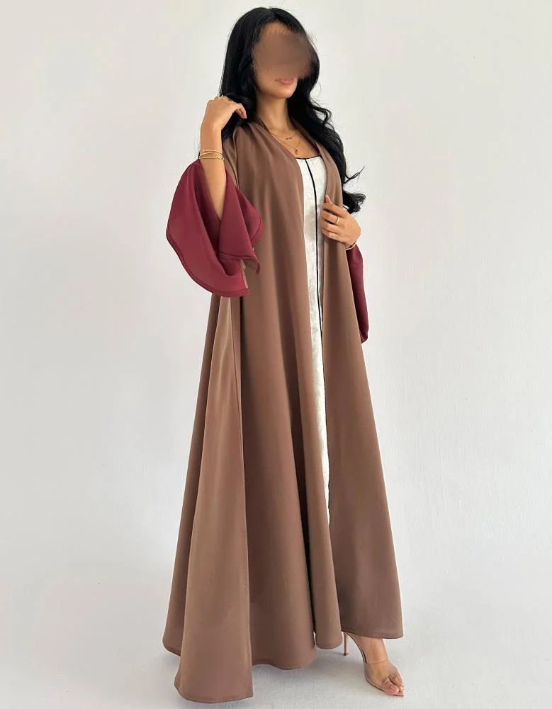 كريب خفيف توفيس اكمام واسعه